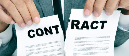 Annulation de contrat auto pour non paiement