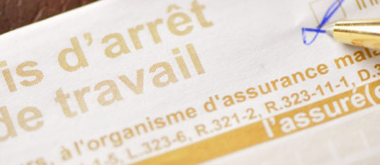Arrêt de travail