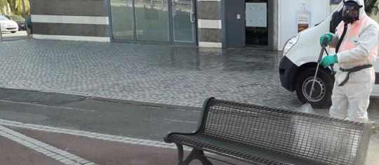 désinfection à Paris