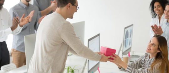 cadeau d'entreprise