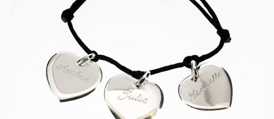 Gravure sur bracelet